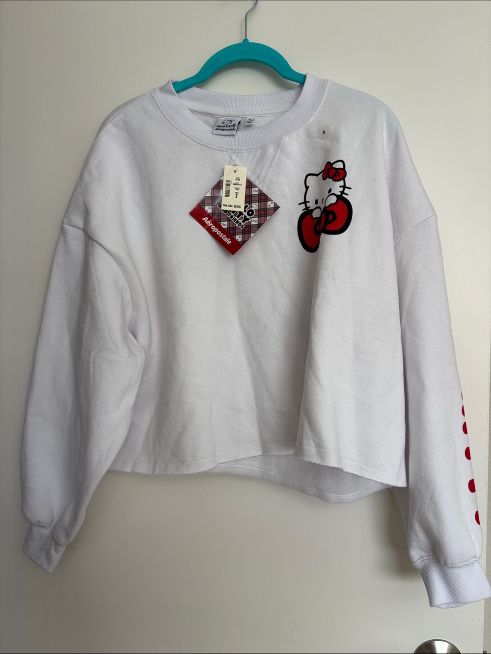 NWT Aeropostale Hello Kitty White Sweatshirt